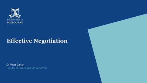 Thumbnail for Lecture style video featuring slides - short example one