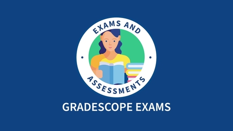Thumbnail for Gradescope exams