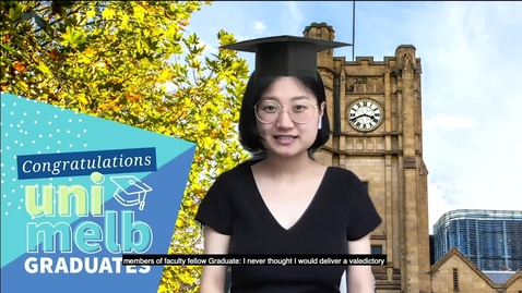 Thumbnail for Melbourne School of Engineering Valedictory Speech